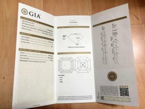  GIA-Gemological Institute of America, Gemological Certificate, diamond